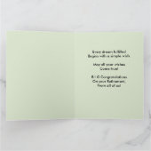 BIG - de Prijsverhoging van de Naam feliciteert Ve Kaart (Binnen)