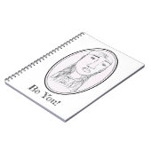 Big Dead Face (Zomerontwerp) Notitieboek (Linkerzijde)