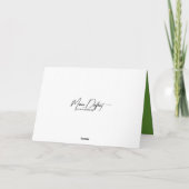 Big Dill augurk in een hangmat Kaart (Achterkant)