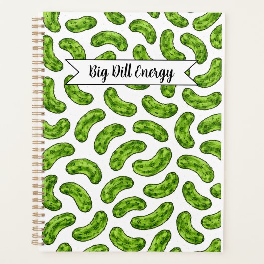 Big Dill Energy Spiral Planner (Voorkant)
