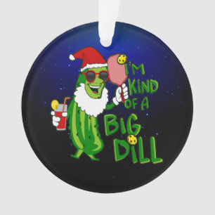 Big Dill PIckleball Père Noël Noël