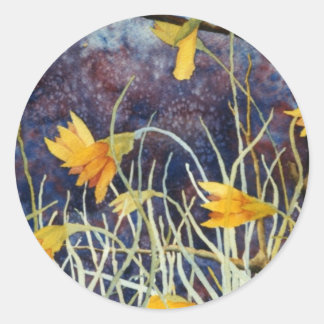 "Big Ditch Lily" Floral Sticker
