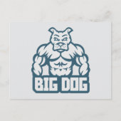 Big Dog Briefkaart (Voorkant)