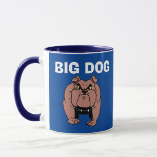 BIG DOG, BULLDOG Coffee Mugs Mok