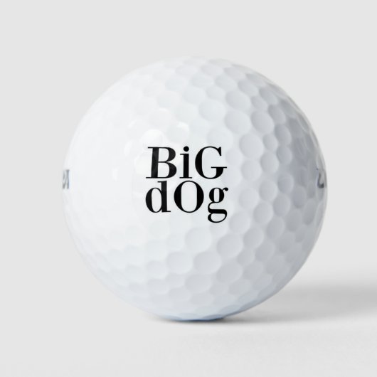 Big Dog Golfballen (Voorkant)