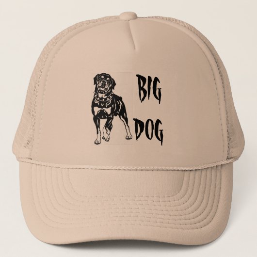 Big Dog Trucker Hat Trucker Pet (Voorkant)