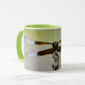 Big Dragonfly Mug Nature Art (Devant gauche)