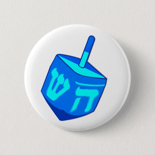 Big Dreidel Button (Voorkant)