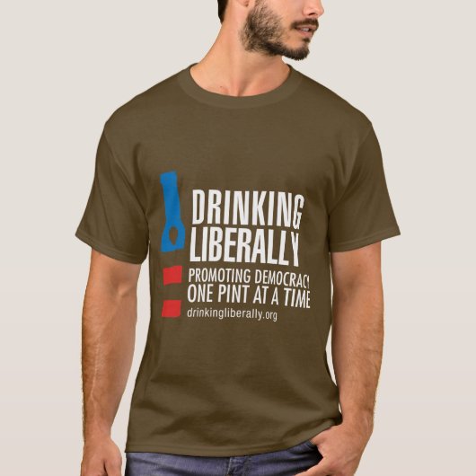 Big Drinker T-shirt (Voorkant)