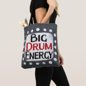 Big Drum Energy-Canvas tas (Dichtbij)
