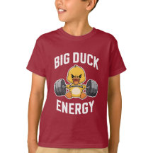 Big Duck Energy Funny Gym Motivation Design - Scha