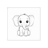 Big Ears, Bigger Heart Rubberstempel (Afrduk)