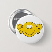 Big Ears Face Ronde Button 5,7 Cm (Voorkant /achterkant)