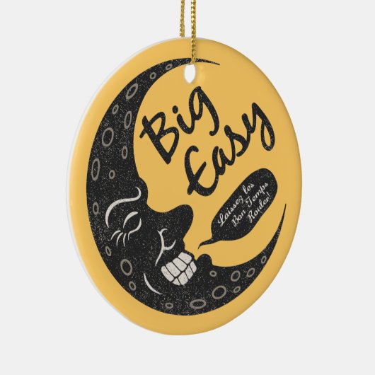 Big Easy Crescent Keramisch Ornament (Rechts)