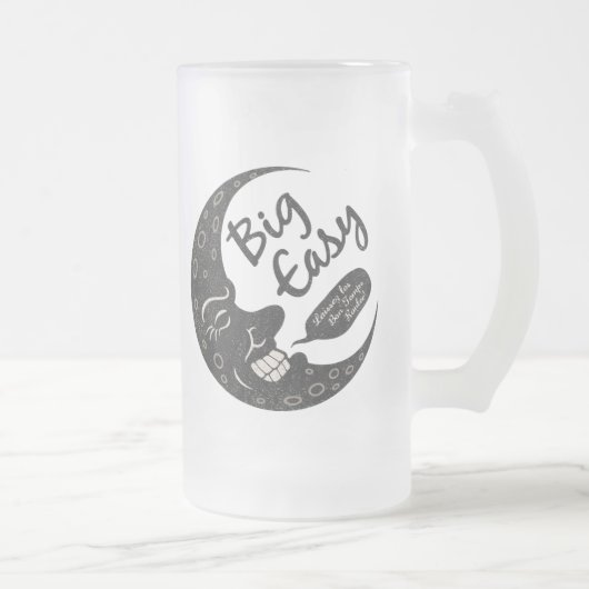 Big Easy Crescent Matglas Bierpul (Rechts)
