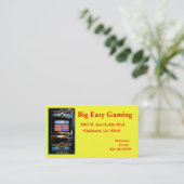 Big Easy Gaming, 3003 W. Jean Lafitte Blv... Visitekaartje (Staand voorkant)