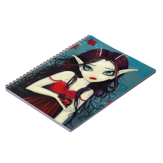 Big Eye Fairy and Ladybug Carnet (Côté gauche)