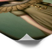 Big Eye Flapper Girl Art print (Hoek)