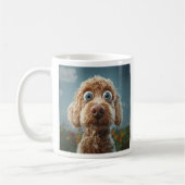 Big-Eyed Australian Labradoodle Koffiemok (Links)