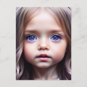 BIG EYED Briefkaart