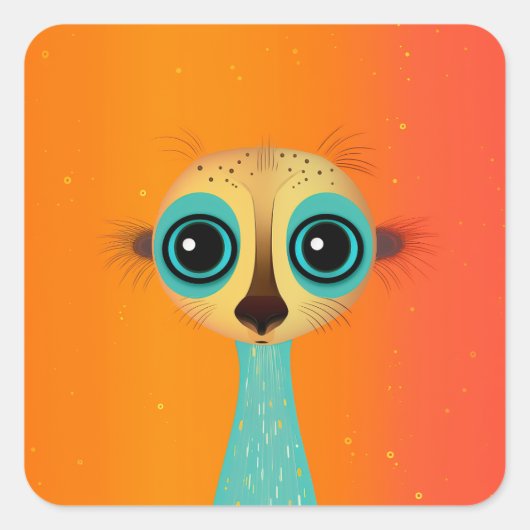 Big-Eyed Buddy Stickers (Voorkant)