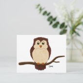 Big Eyed Owl - Carte postale (Debout devant)