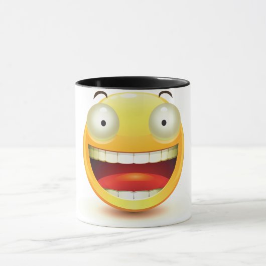 Big Eyes Face Mok (Midden)