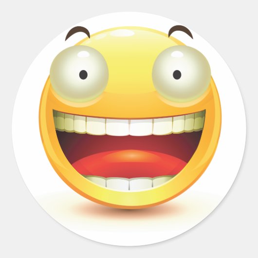 Big Eyes Face Stickers (Voorkant)