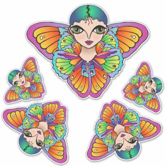 Big Eyes Sticker (Voorkant)