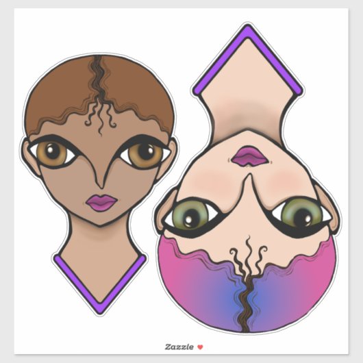 Big Eyes Sticker (Vel)