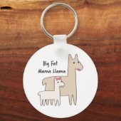 Big Fat Mama Llama Sleutelhanger (Voorkant)