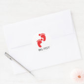 Big Feet Sticker (Envelop)