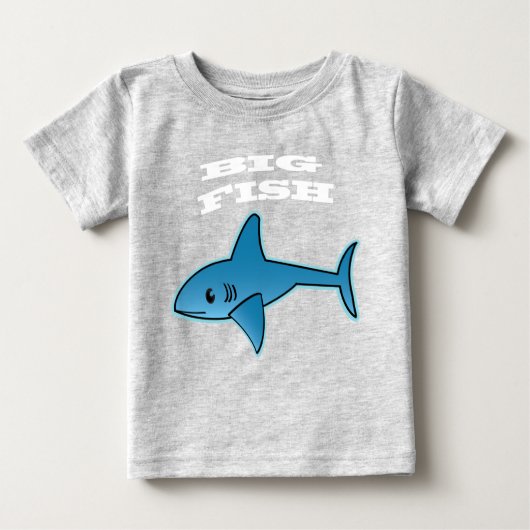 Big Fish - Baby Fine Jersey T-Shirt (Devant)
