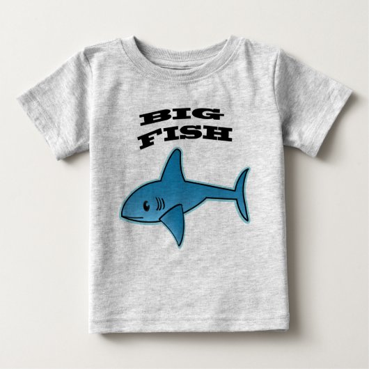 Big Fish - Baby Fine Jersey T-Shirt (Devant)