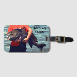 Big Fish Bagagelabel - "Hou mijn telefoontjes vast