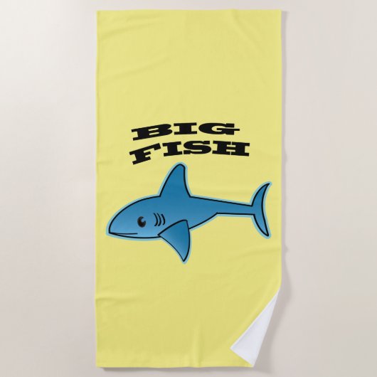 Big Fish - Beach Towel Strandlaken (Voorkant)