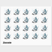 Big Fish - Square Stickers (Vel)