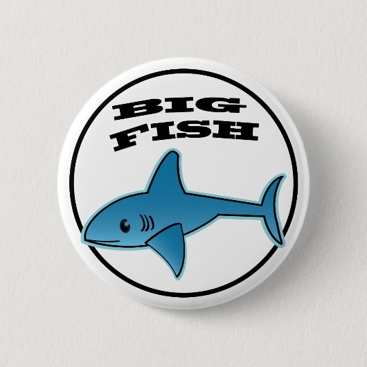 Big Fish - standaard, 2¼-inch ronde Button (Voorkant)