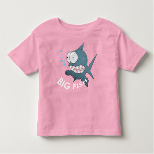 Big Fish - T-shirt Jersey fin Toddler