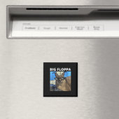 Big Floppa Meme Cat Magneet (Insitu (Vaatwasser))