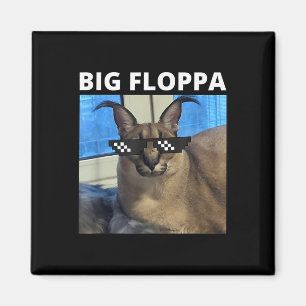 Big Floppa Meme Cat Magneet