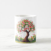 Big Flowers Tree Classic Mug (Centre)