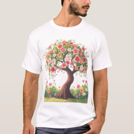 Big Flowers Tree T-shirt