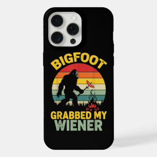 Big Foot a attrapé mon hot dog drôle de Sasquatch