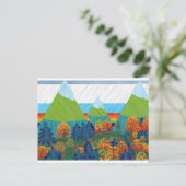 Big Foot Briefkaart (Staand voorkant)