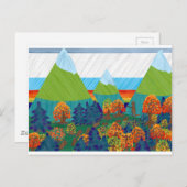 Big Foot Briefkaart (Voorkant / Achterkant)