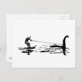 Big Foot en Nessie Briefkaart (Voorkant / Achterkant)