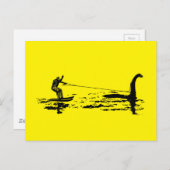 Big Foot en Nessie Briefkaart (Voorkant / Achterkant)