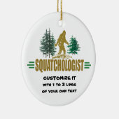 Big Foot Keramisch Ornament (Rechts)