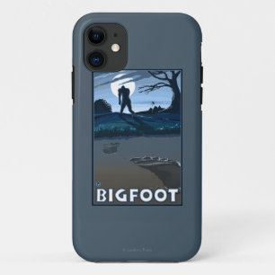 Big Foot loopt door Golf Course iPhone 11 Hoesje